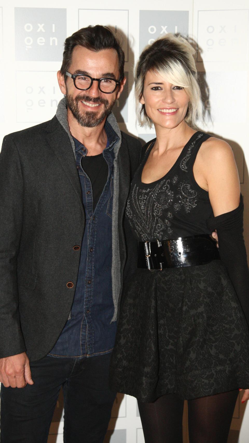 Millán y su esposa Olucha en un acto público en noviembre de 2015.