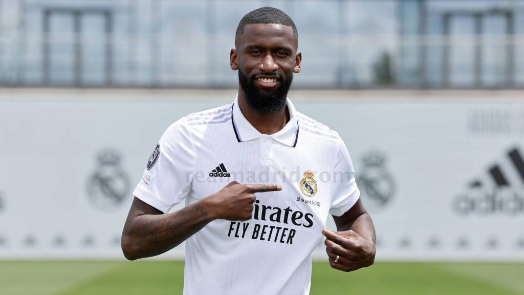 El Real Madrid presenta a Antonio Rüdiger