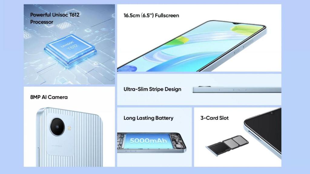 Realme C30 características
