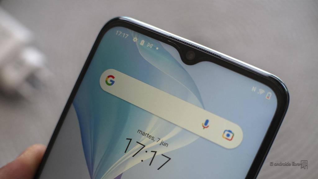 Vivo Y76 5G notch en forma de gota