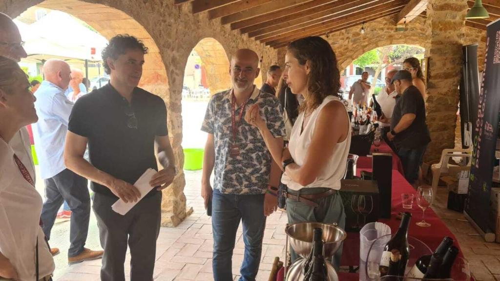 Francesc Colomer en la Mostra de Vins Singulars.