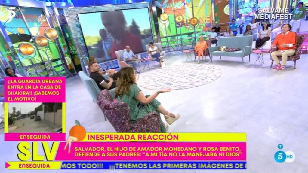 Pipi Estrada y Laura Fa protagonizan un brutal enfrentamiento en 'Sálvame'.