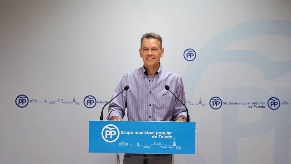 Pepe Gamarra, concejal del PP en Toledo.