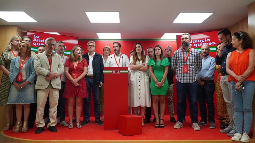 Daniel Pérez, durante la rueda de prensa.