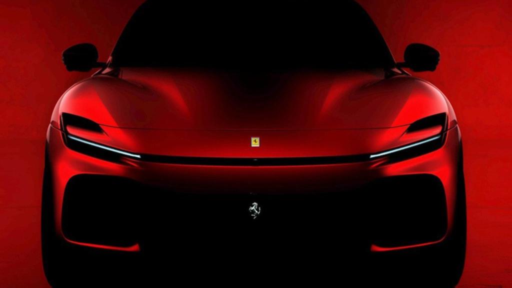 El primer SUV de Ferrari, el Purosangre, llegará este septiembre y con un motor  V12.