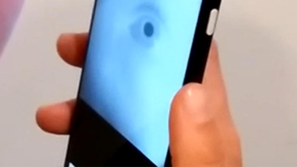 Escáner de la pupila con el teléfono