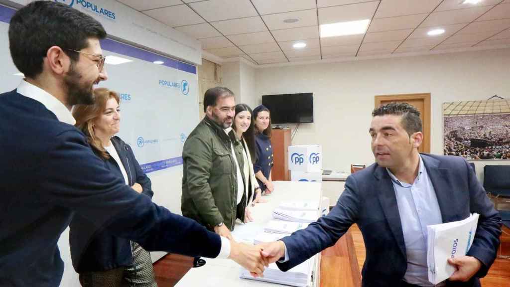 El delegado territorial de la Xunta en Pontevedra y candidato a presidir el Partido Popular en la provincia, Luis López.