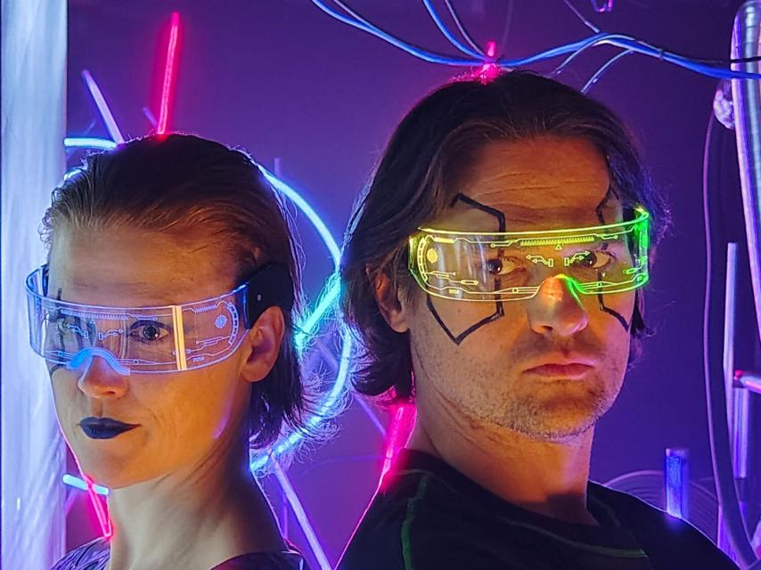 Retrato en baja luz con el teleobjetivo de 5 aumentos