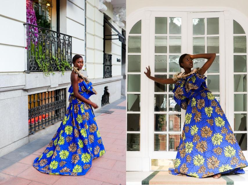 Aya Güeye fue elegida mejor modelo de la 66ª Madrid Fashion Week.