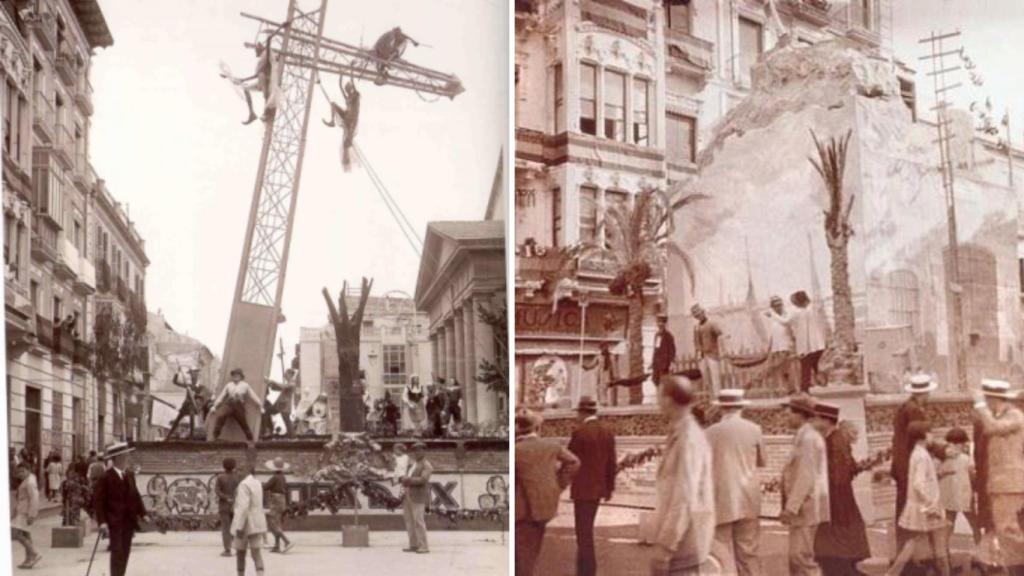 Hoguera Ruperto Chapí 1929 y 1930.