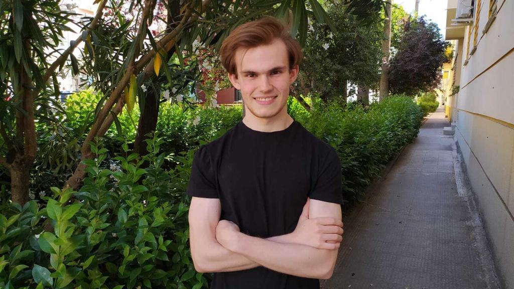 Mario Herreruela, alumno del IES Augustóbriga (Navalmoral de la Mata).