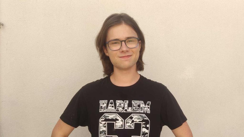 Daniel García, alumno del IES Cristo del Rosario de Zafra.