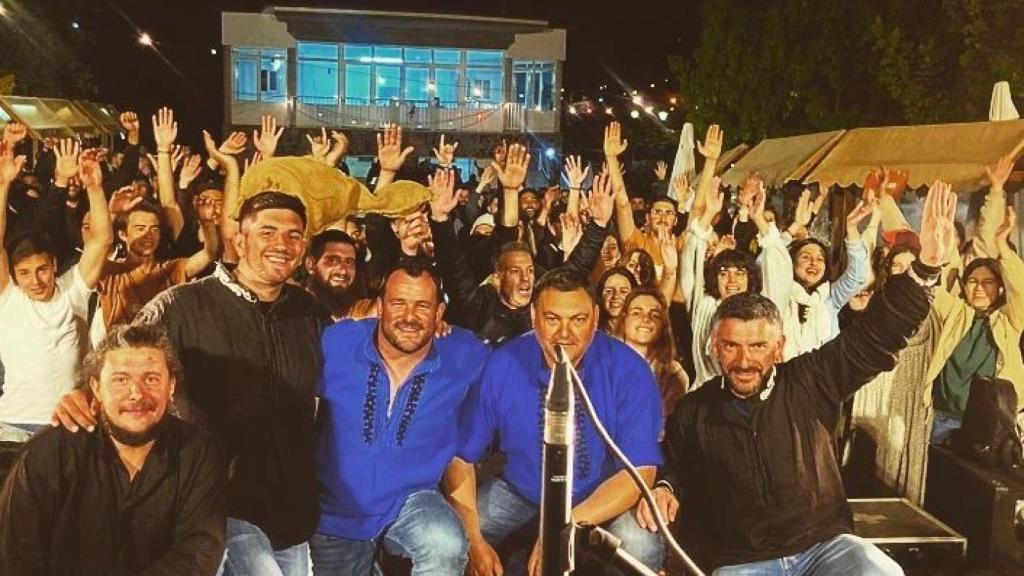 El grupo de folk Trasga de Miranda do Douro