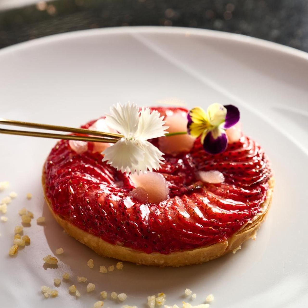 Plato de Stay, restaurante con Dos estrellas Michelin