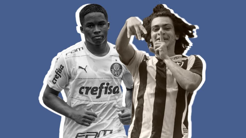 Endrick y Matheus Nascimiento