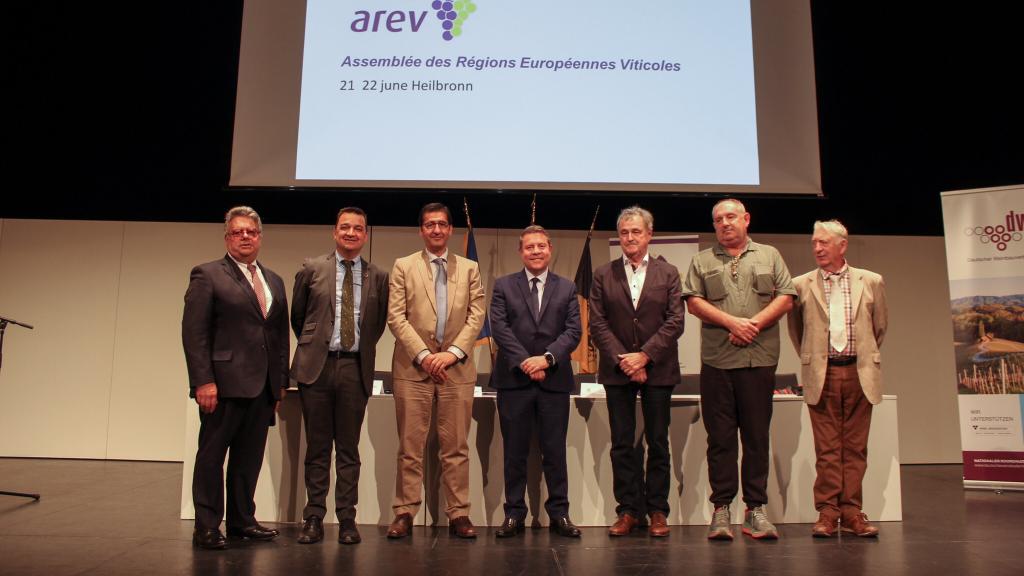 XXIX Sesión Plenaria de la Asamblea General de la Asociación Europea de Regiones Vitícolas (AREV). Foto: JCCM.