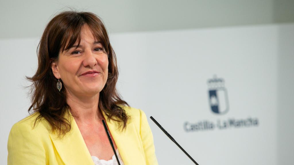Blanca Fernández, portavoz del Gobierno de Castilla-La Mancha. Foto: JCCM.