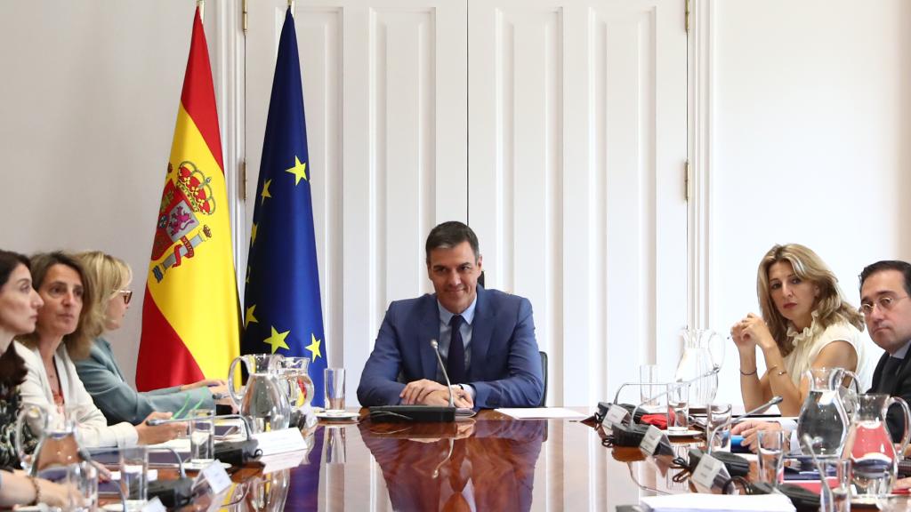 Imagen del Consejo de Ministros celebrado este martes.