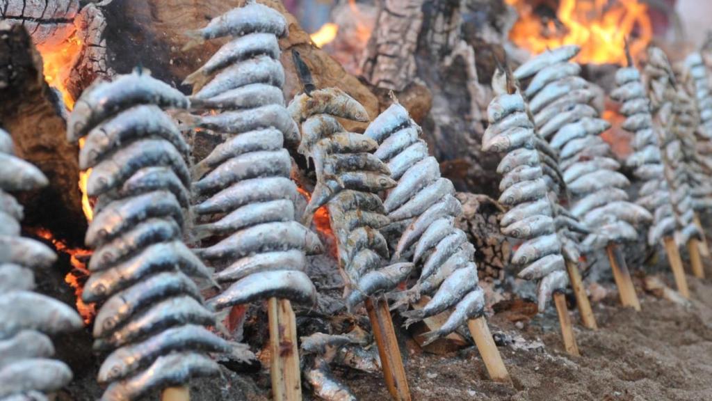 Imagen de archivo de unos espetos.