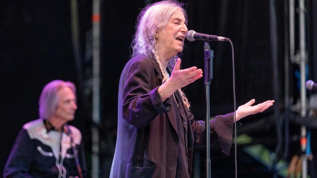 Patti Smith en concierto en Las Noches del Botánico.