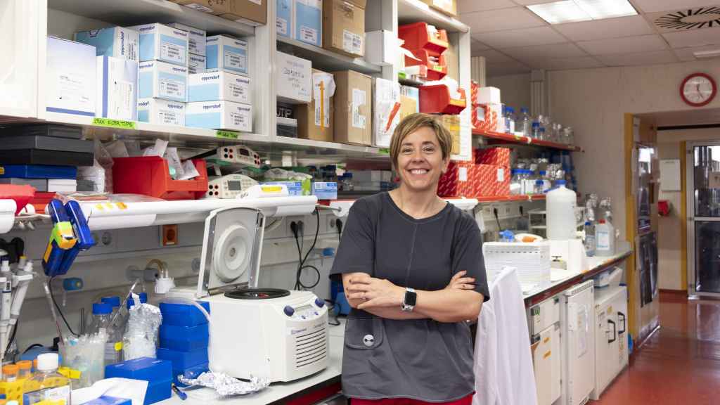 Marisol Soengas en el laboratorio.