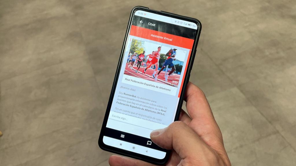 El asistente virtual de Running Loop.