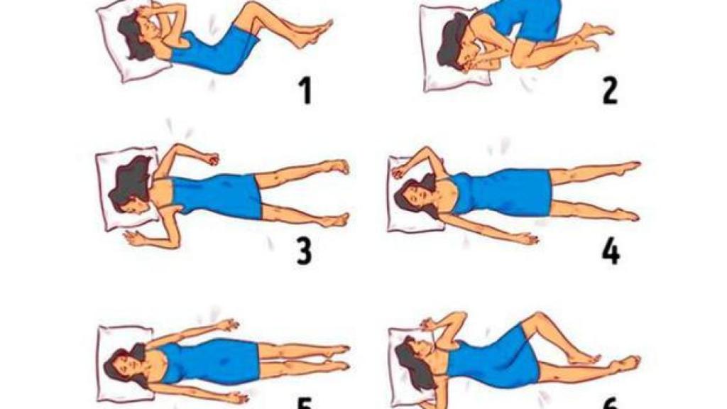 Test visual de hoy: descubre qué tipo de persona eres según la postura en la que duermes.