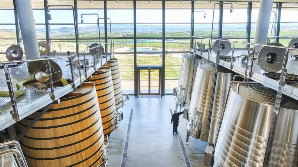 Planta de elaboración de Bodegas Beronia