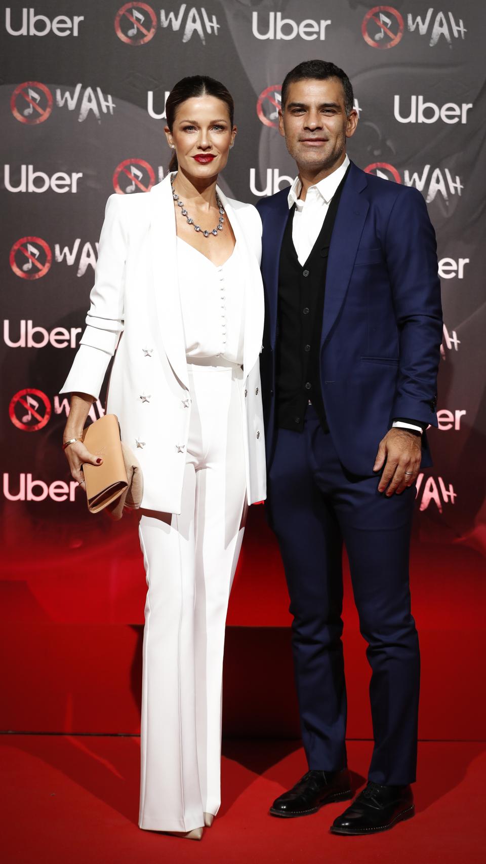 Rafael Márquez y Jaydy Michel en un 'photocall' el pasado año.