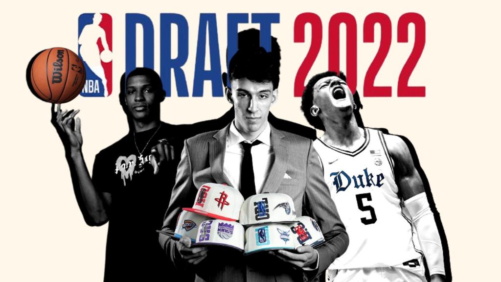 Jabari Smith, Chet Holmgren y Paolo Banchero, en una ilustración.