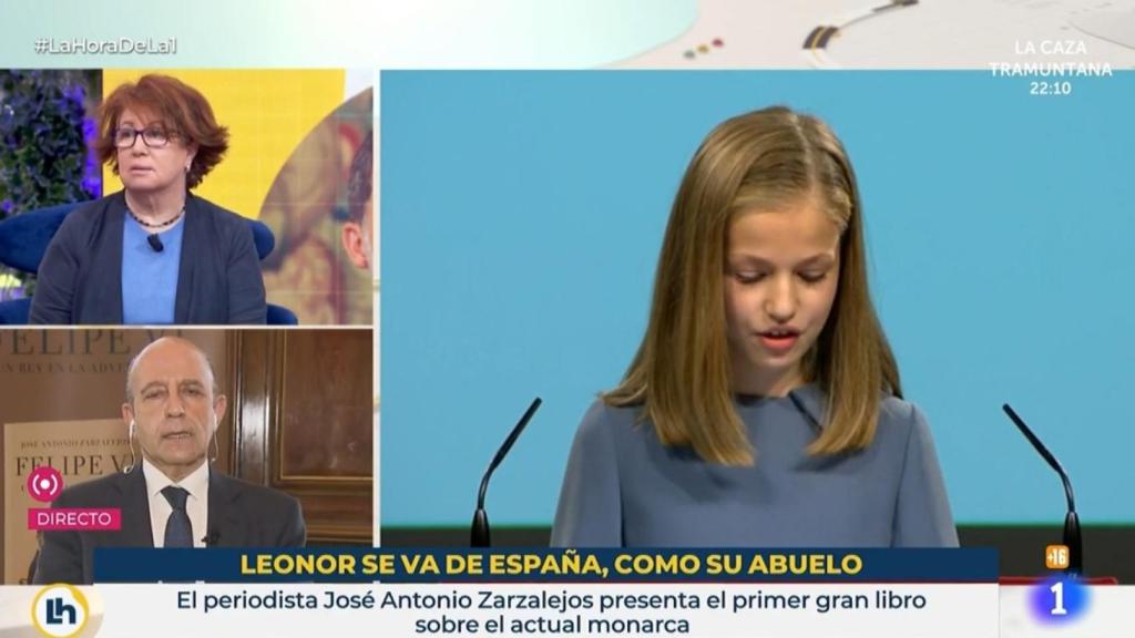 La Justicia declara nulo el despido del guionista de TVE autor del polémico rótulo sobre Leonor