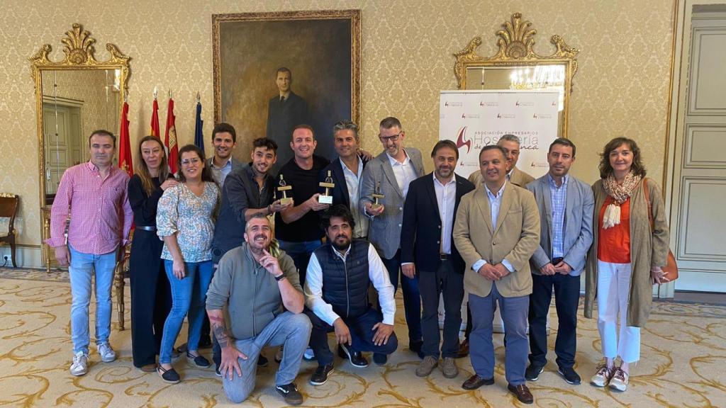 Entrega de premios de los mejores pinchos de Salamanca