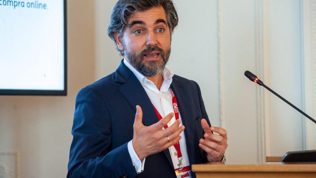 Ignacio Juliá, consejero delegado de ING España y Portugal, durante su intervención en el curso de Apie.