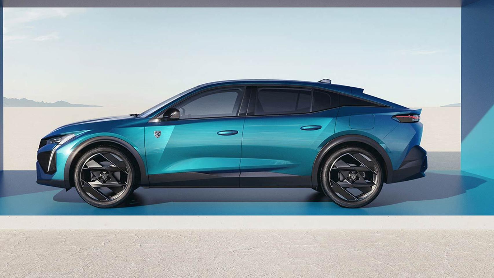 Todas las fotos del nuevo Peugeot 408 de 2023: un coche que inaugura un segmento en la marca