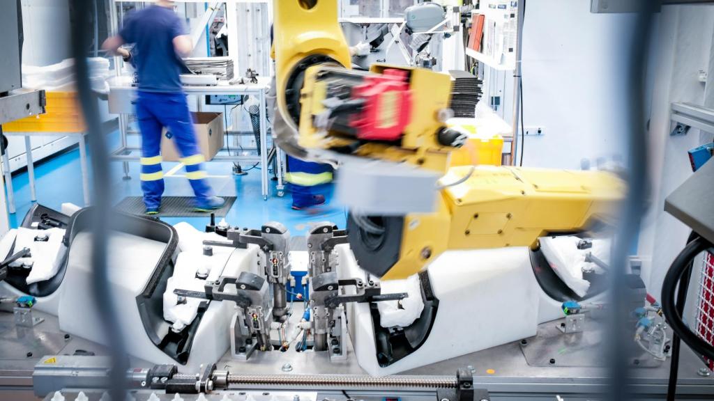 Ejemplo de un proceso de planta de Grupo Antolin