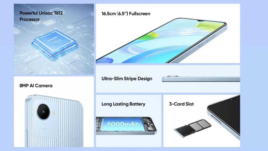 Realme Narzo 50i Prime prestaciones