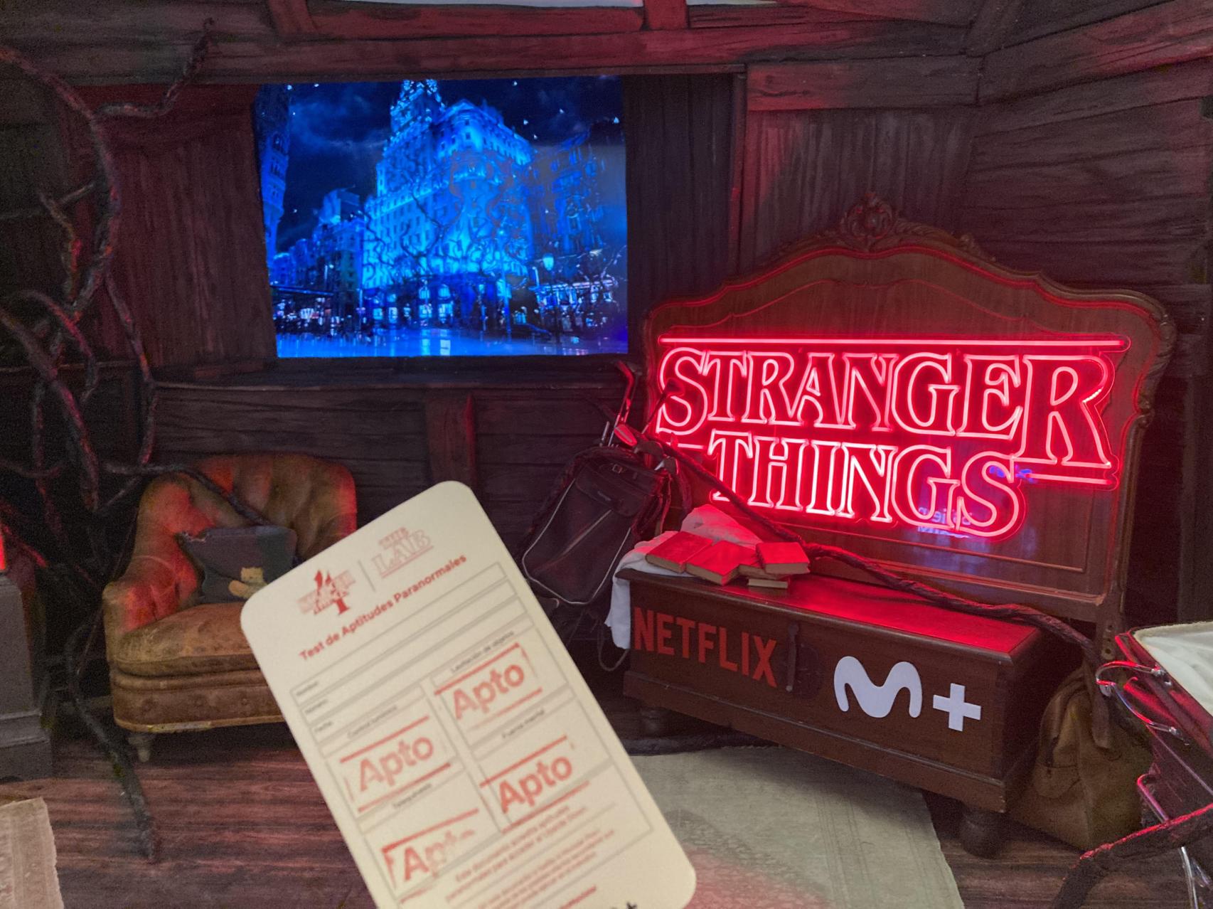 Test aptitudes Stranger Things