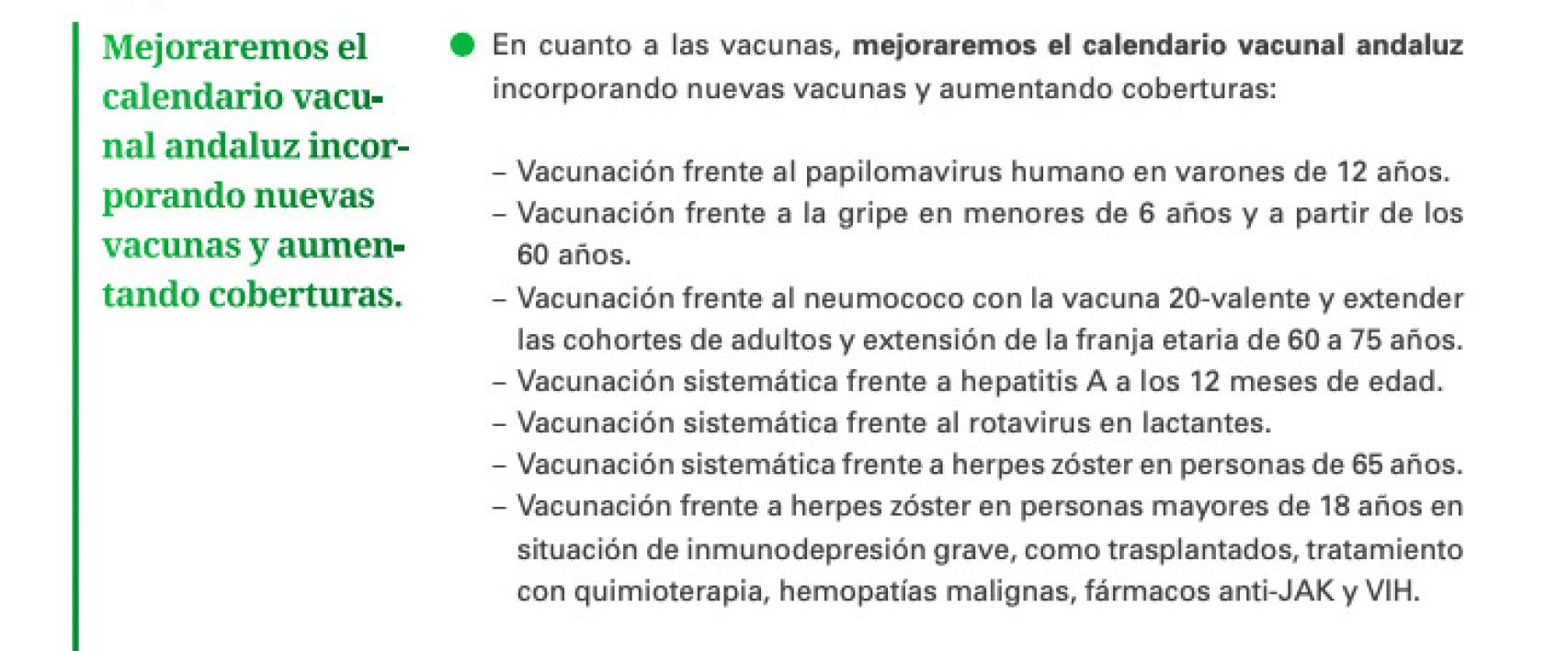 Programa electoral del PP para las elecciones del 19-J en Andalucía.