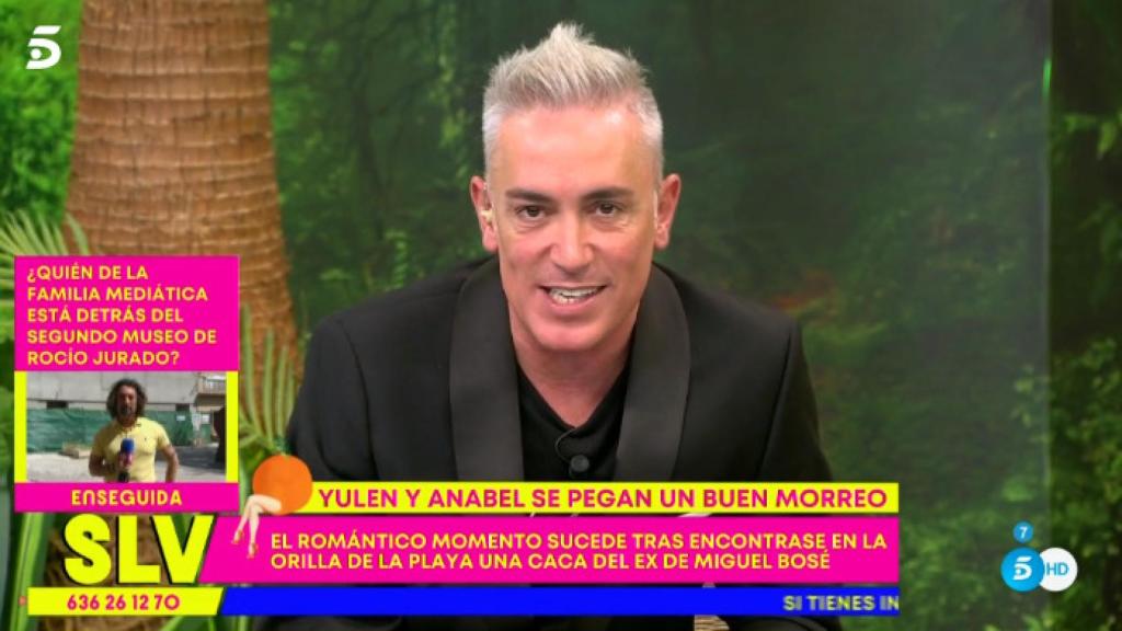 Kiko Hernández carga contra Anabel Pantoja en 'Sálvame'.