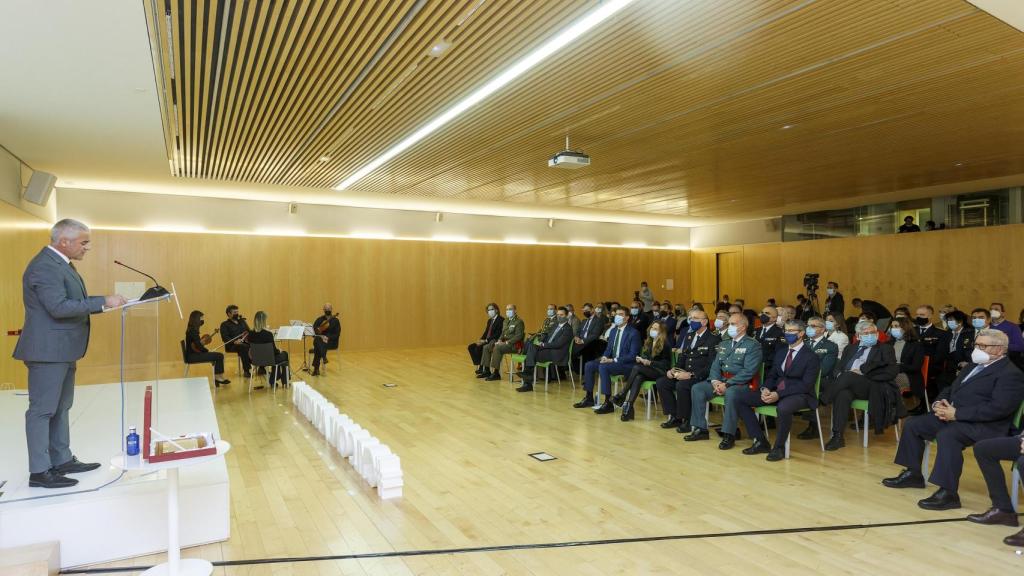 Imagen de archivo de la entrega de medallas en 2021.