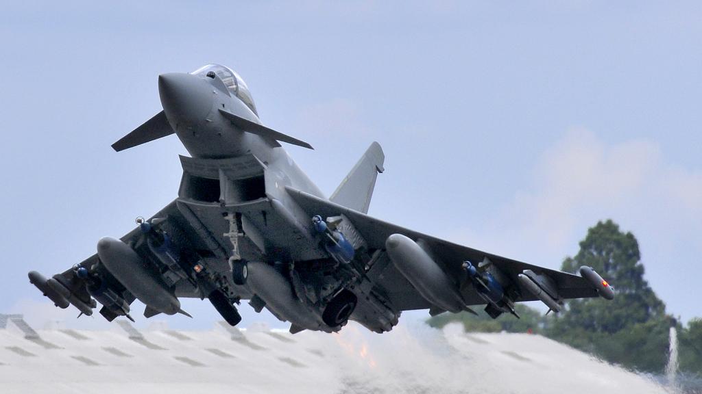 Imagen de un Eurofigter.