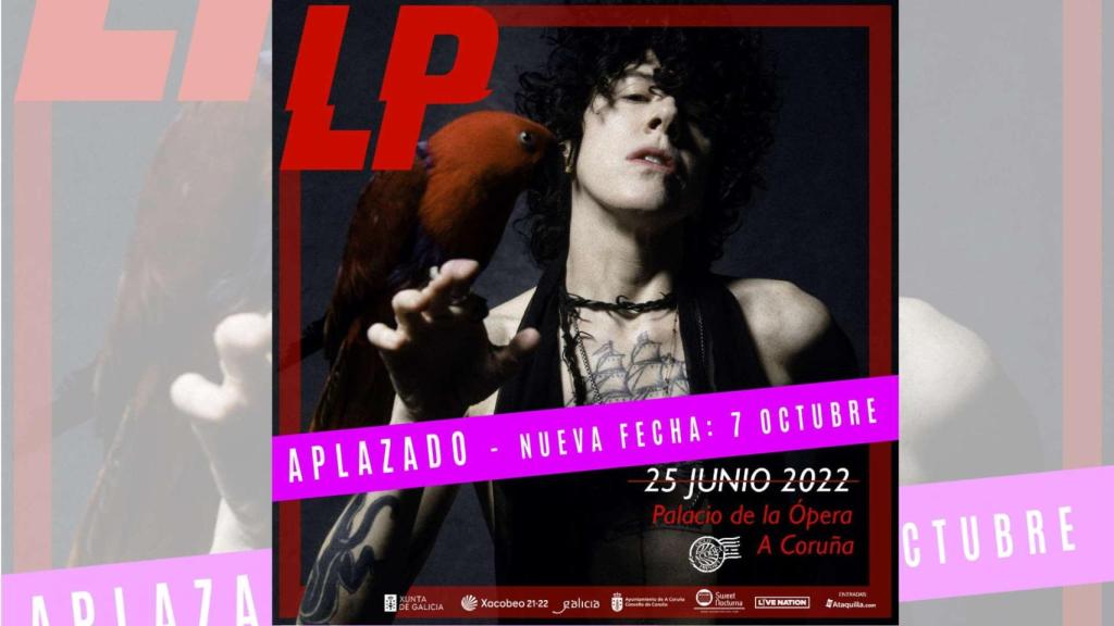 Concierto de LP aplazado