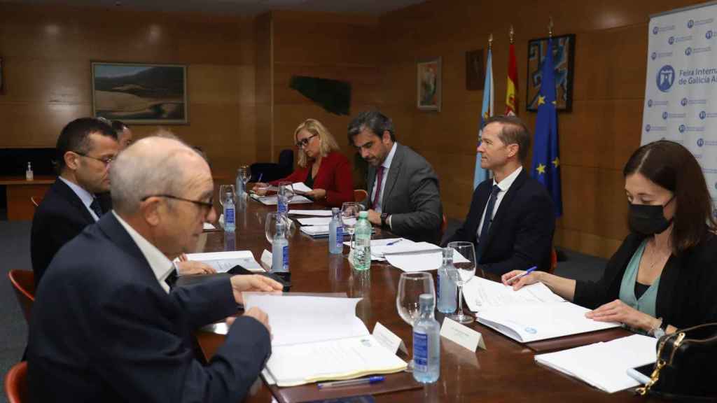 Junta del Padroado de la Fundación Semana Verde en Galicia celebrada en Silleda (Pontevedra).