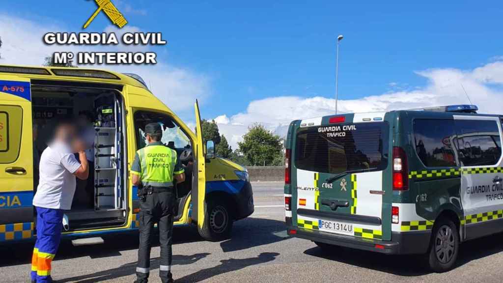 Localizado un varón desorientado en la A-55