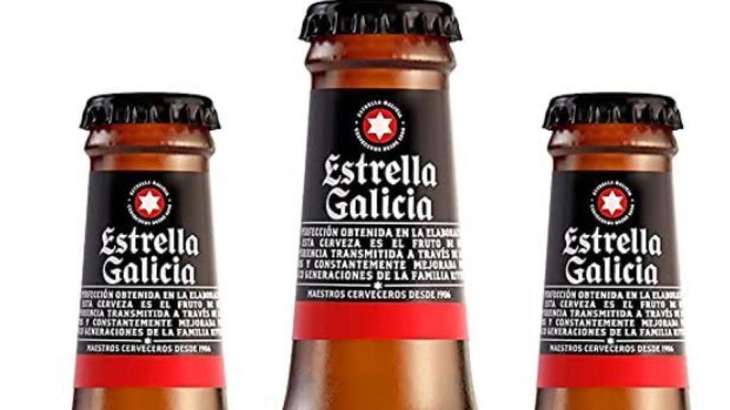 Mensaje de la familia en el cuello de la botella.