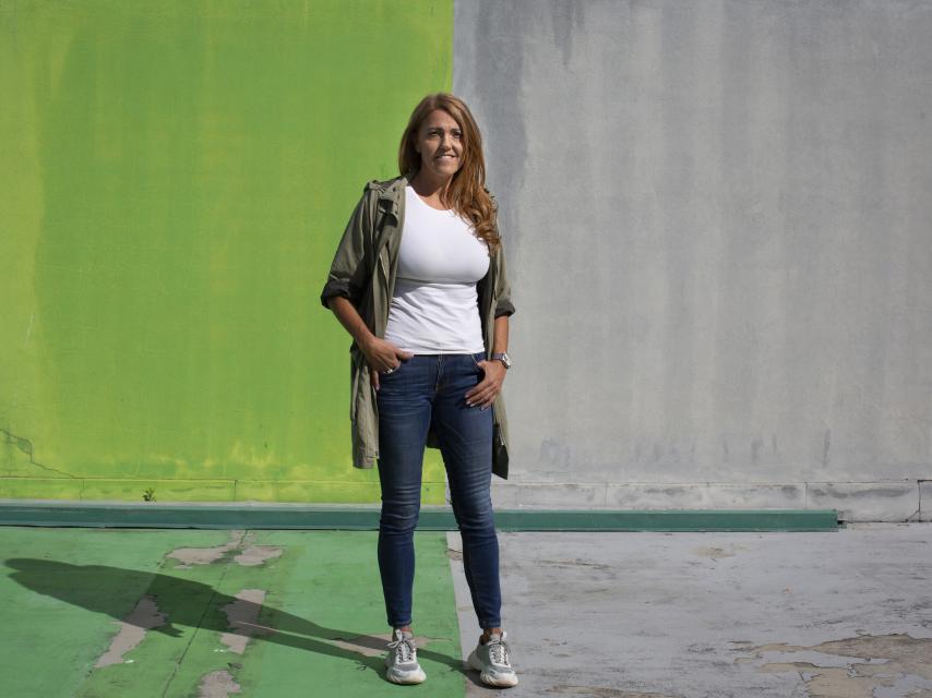 Begoña, de paisano, entró en la Guardia Civil en 1999.