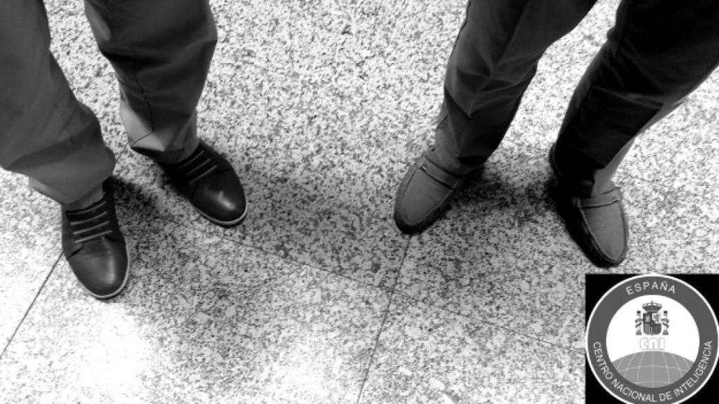 Los dos agentes retirados del servicio, con los seudónimos Señor Azul y Señor Verde.