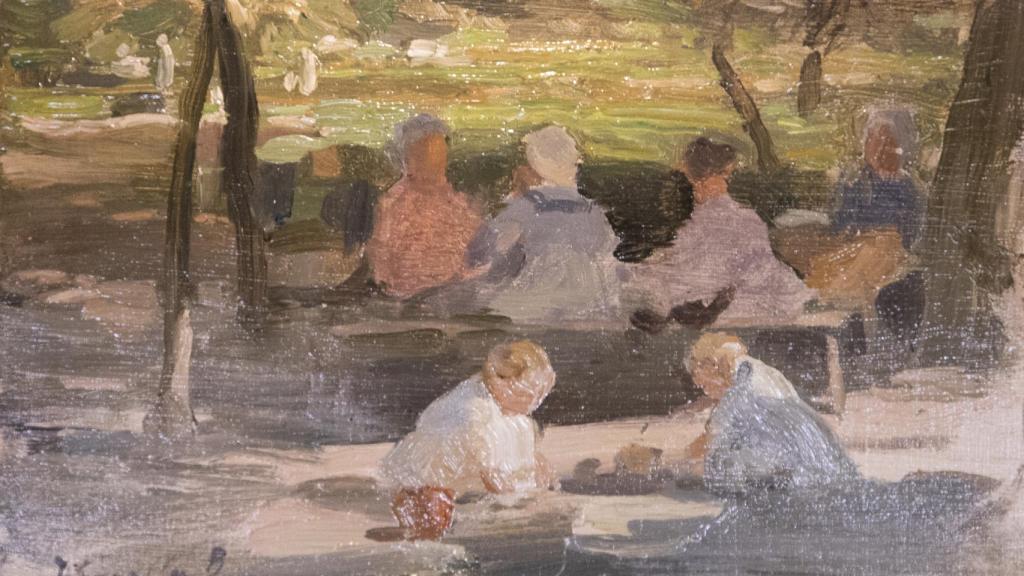 Un cuadro de Sorolla de los heredados.