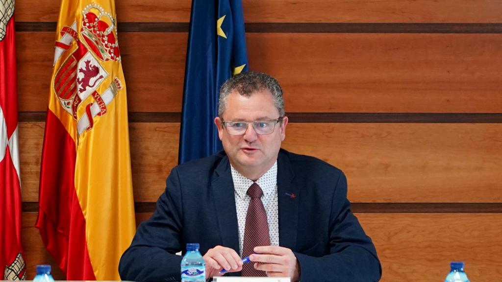 El consejero de Agricultura, Ganadería y Desarrollo Rural, Gerardo Dueñas