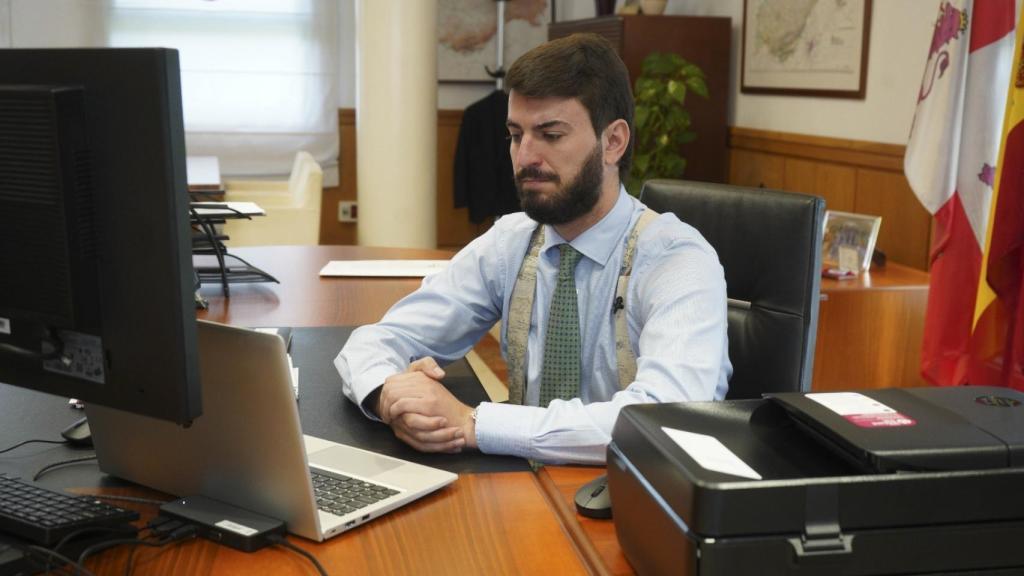 García Gallardo durante su intervención